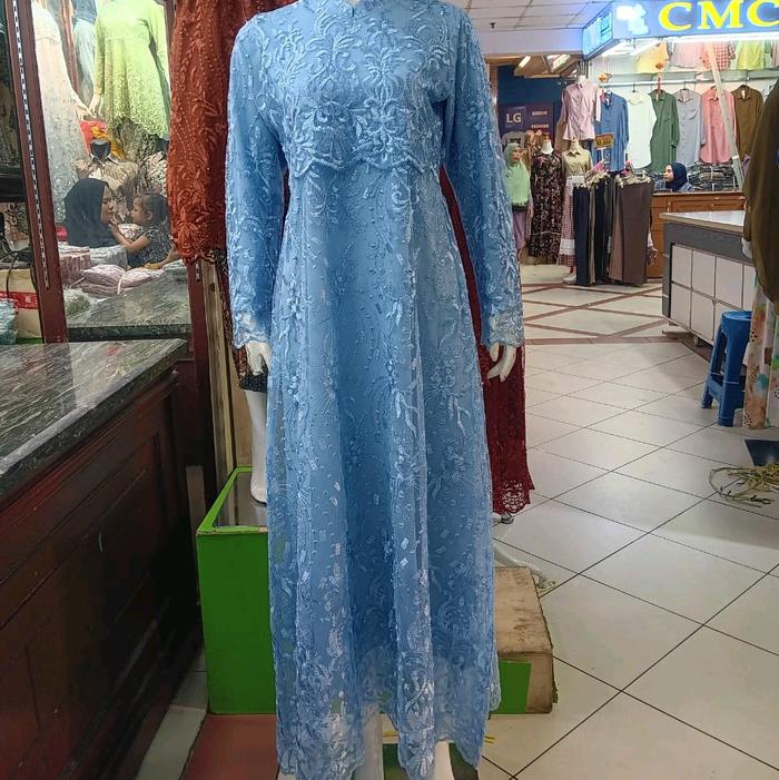 Gamis Ratu brukat kondangan