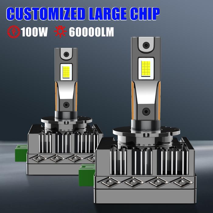 60000Lm D1S D2S LED Lights For Car Canbus D3S D4S D5S D8S Bi Led