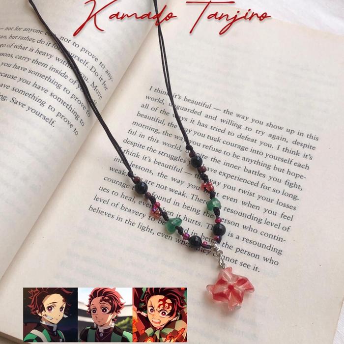 Demon Slayer Necklace Character | Kalung Demon Slayer | Tali Adjustable