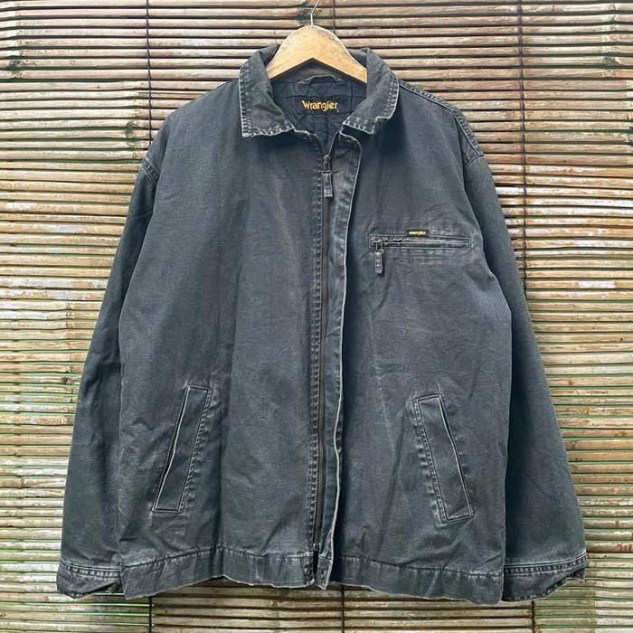 jaket wrangler casual work jacket bahan carhartt second