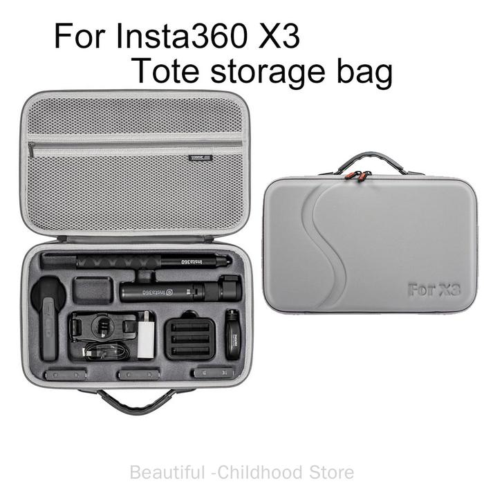 For Insta360 X3 Storage Bag For Insta360 X3 Panoramic Camera