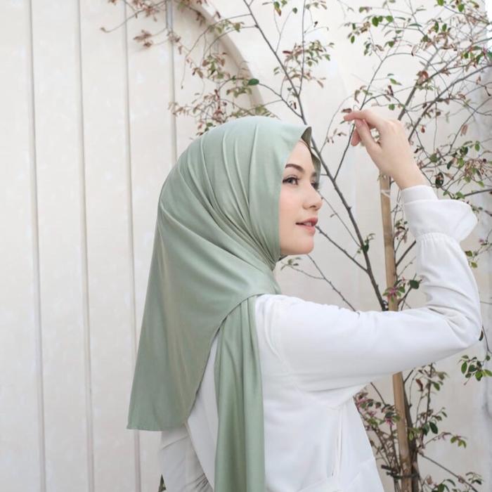 [Grosir Hijab 10pcs] Hijab Pashmina Belle Oval Aisyah Jilbab Pashmina Oval Jilbab Pashmina Terlaris 