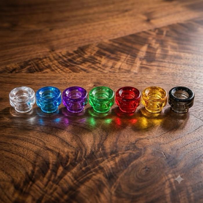 Driptip atau sedotan tahan panas 810 clear