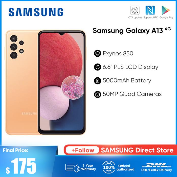 Samsung Galaxy A13 A135F-DS Android 12 Smartphone Exynos 850