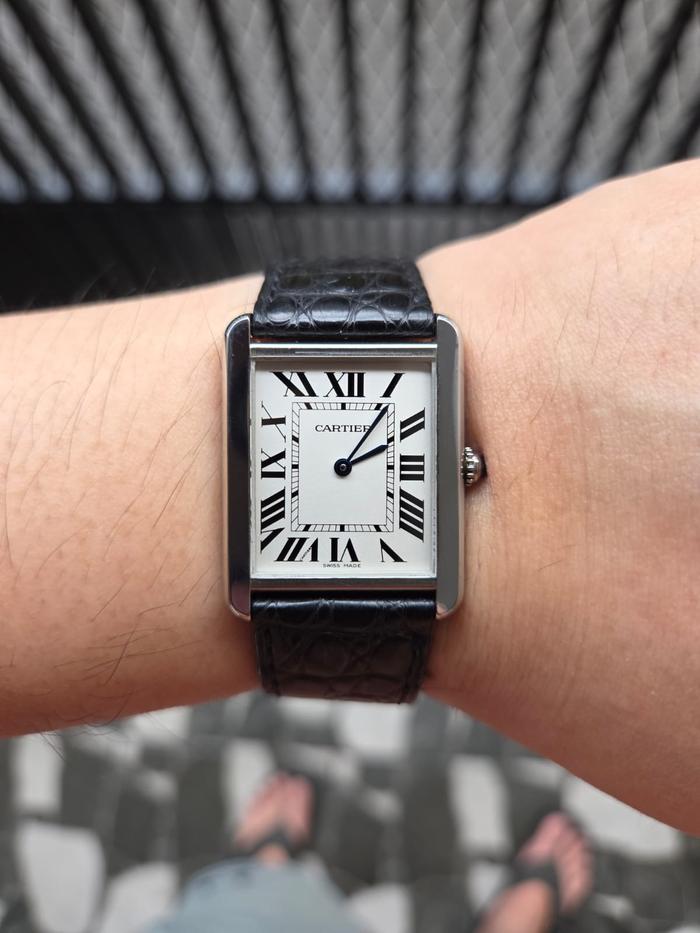 Cartier Tank Solo White Dial Quartz