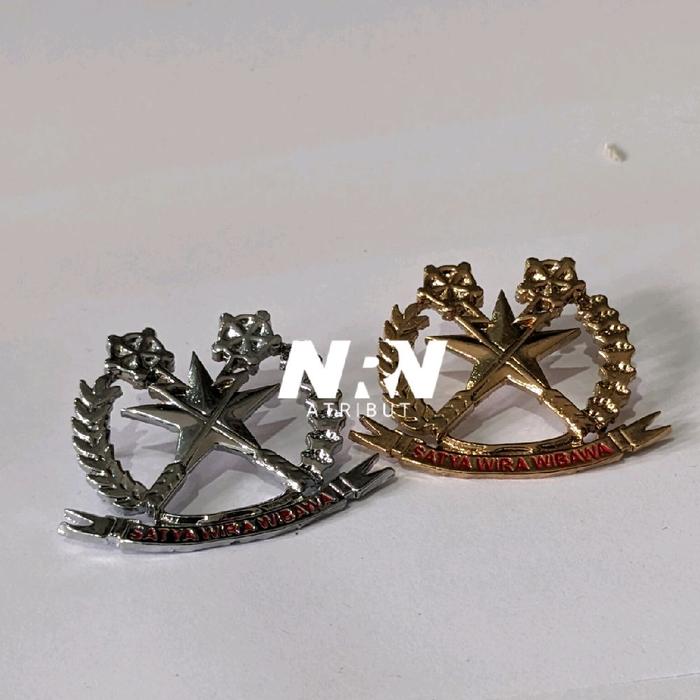 Bros pin Hukum Chk Tni Brevet lencana Hukum Chk