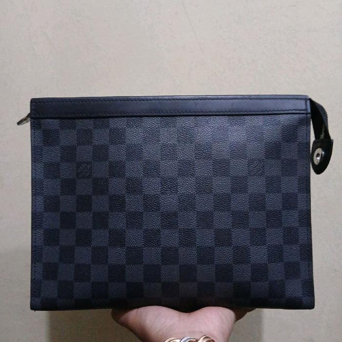 Preloved LV Pochette Voyage Damier 2017