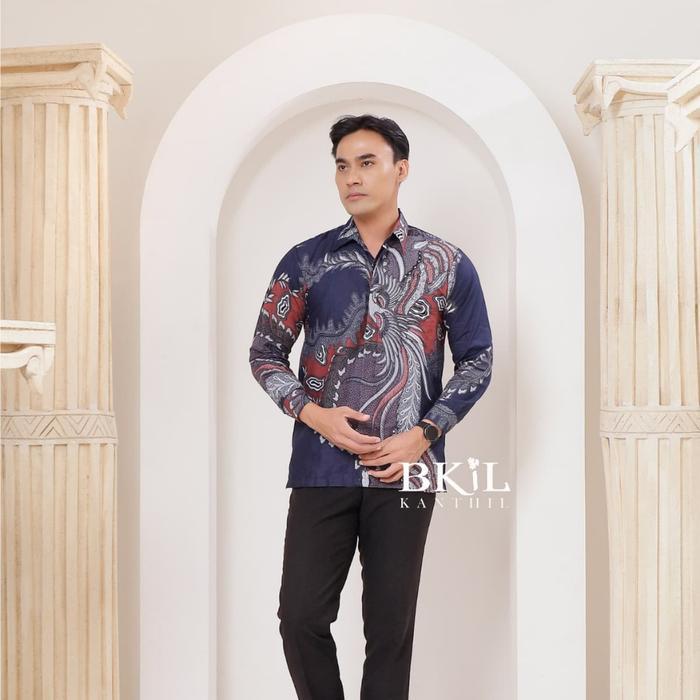Kanthil Tunik Batik Wanita Couple Baju Batik Couple Tunik Kantor Modern Raja Ampat