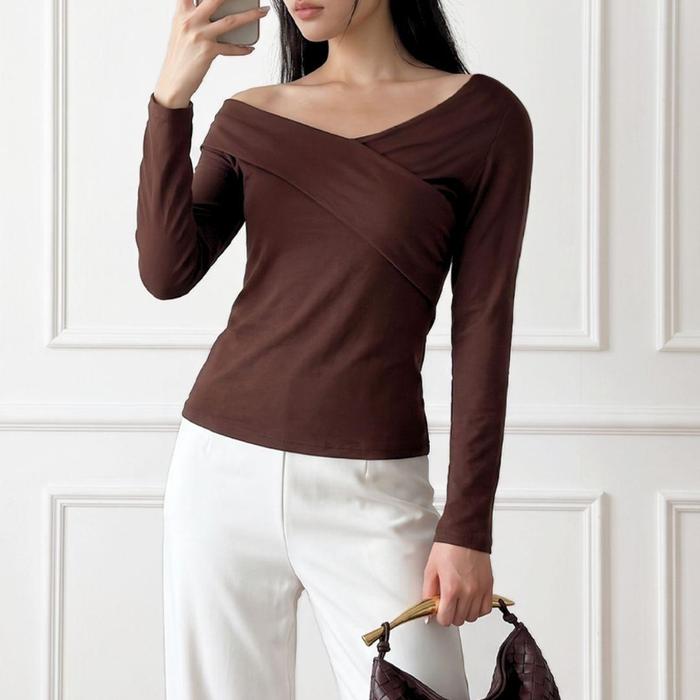 LEENBENKA Lovelyz Blouse Top Atasan Wanita #2A95