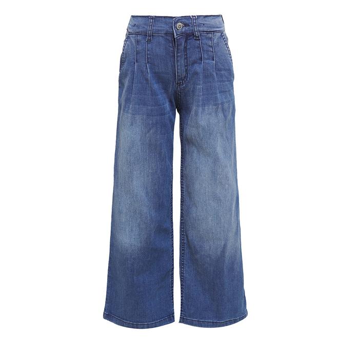 Pito Dito Girl Troubador Celana Jeans Kulot Panjang anak Biru