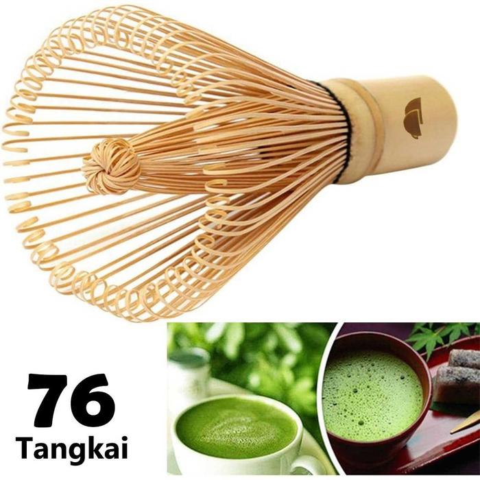 Chasen Bamboo Whisk Matcha Pengaduk Teh Jepang Quality