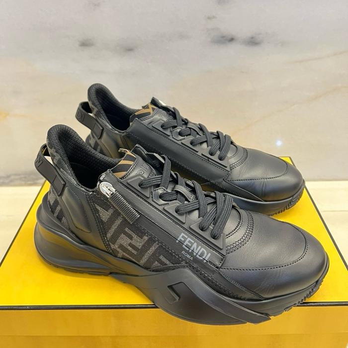 Fendi Flow Sneakers Black Original (Preloved)