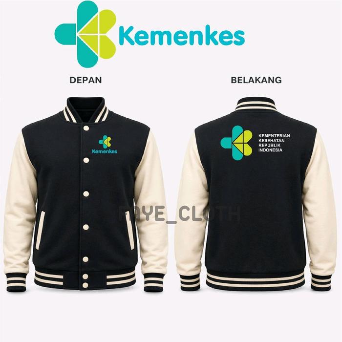 JAKET VARSITY KEMENKES / JAKET KEMENKES