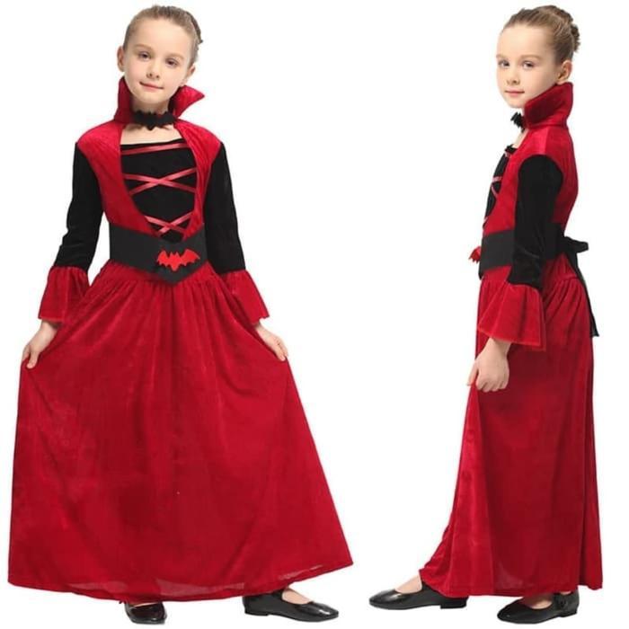 BERKUALITAS kostum halloween/costum vampire/kostum dracula anak/ kostum vampire