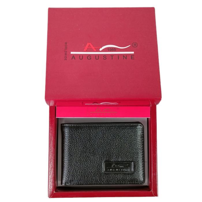 Dompet Kulit Asli / Dompet Pria Lipat AUGUSTIN / Dompet Pria Mini
