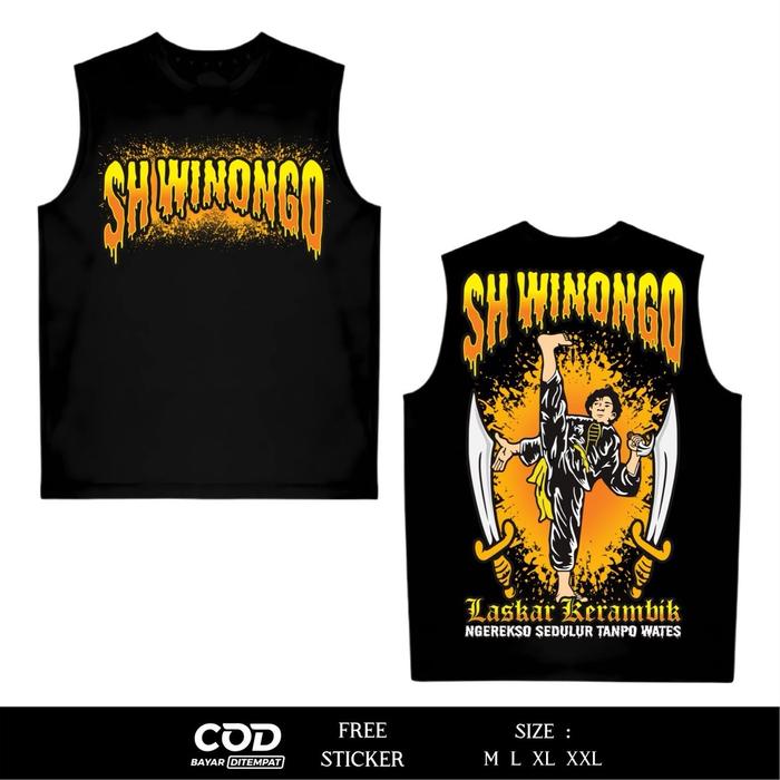Singlet SH Winongo Laskar Kerambik Sablon Dtf CC4