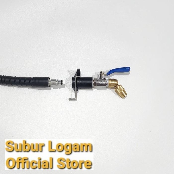 Nozzle Spuyer Cuci AC untuk Jet Cleaner Krisbow (Selang Model Colok)