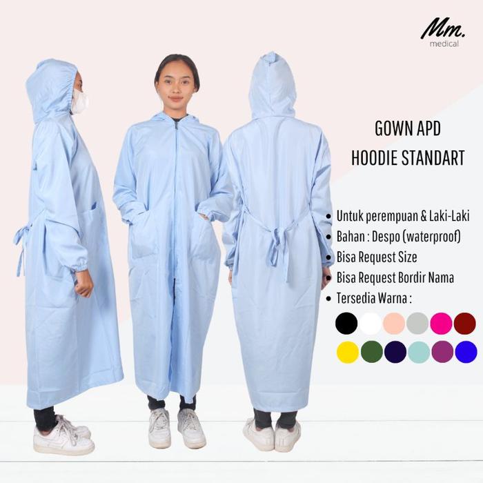 Gown Apd Hoodie Standart Anti Air Multicolor