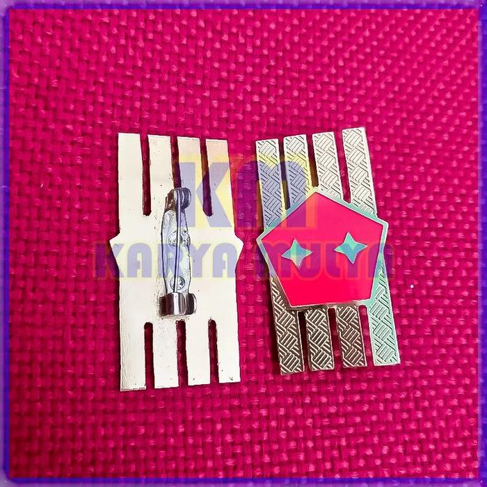 Pin Monogram Pangkat PNS Pin Bros Pangkat PNS Kemenhan Peniti - Karya Mulya