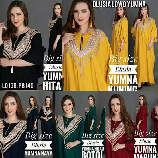 Gamis arab jumbo yumna || Daster arab jumbo || Daster murah