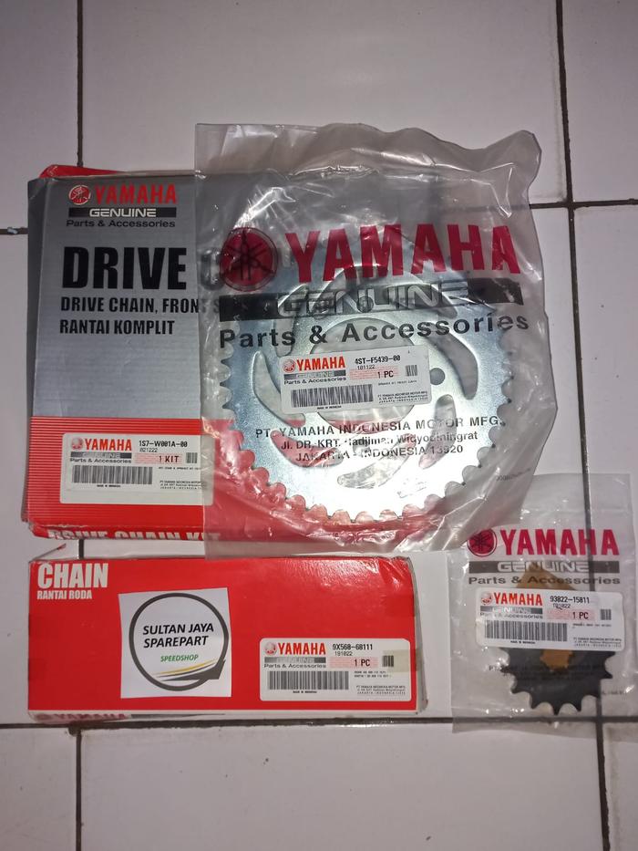 Gear SET Yamaha Jupiter MX lama 1S7-W001A-00 ORI