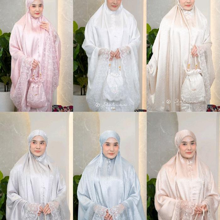 mukena silk premium by zalifa serie salimah