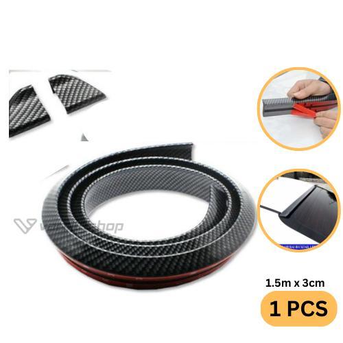 SAMURAI Ductail Carbon Ducktail Karbon / Rubber Spoiler Universal