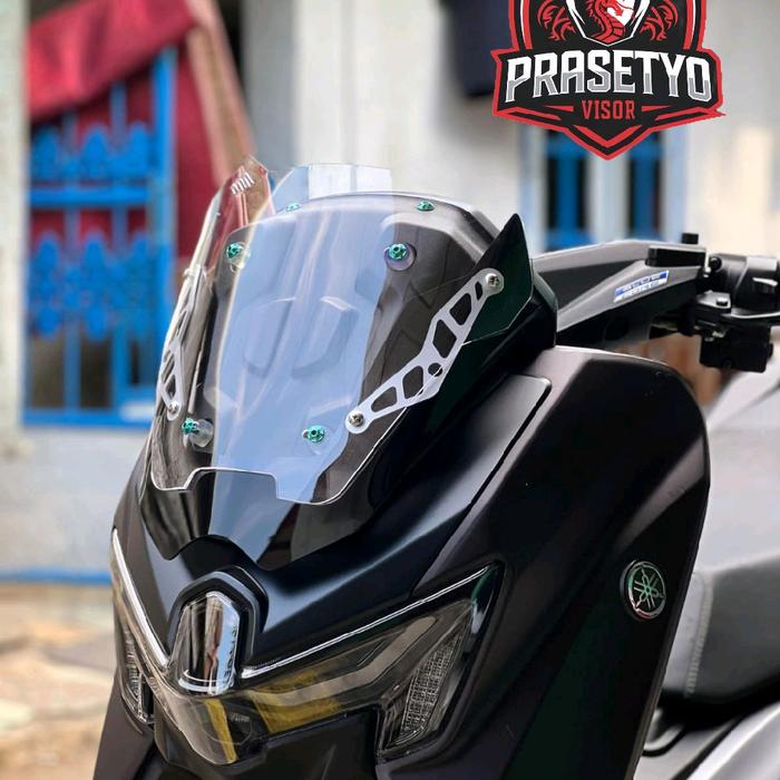 Visor Nmax Turbo Breket Bumblebee / windshield Turbo Breket Bumblebee  Visor Asesoris Motorcycle Akr