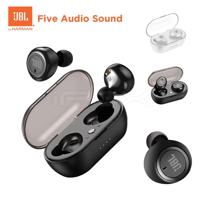 JBL TWS Headset Bluetooth Sport Five Bass Audio Stereo Sound Earphone
