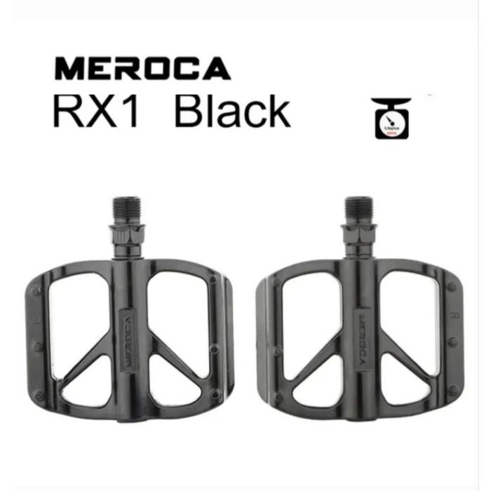 Meroca RX1 Pedal DU Bearing Sepeda Pedal Sepeda Lipat MTB Roadbike