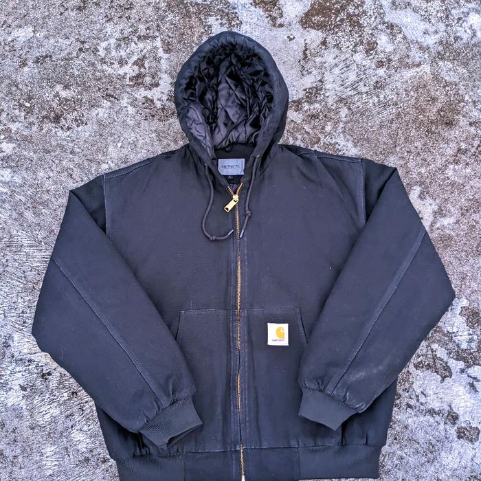 Hooded Carhartt Active Jacket BLK Original