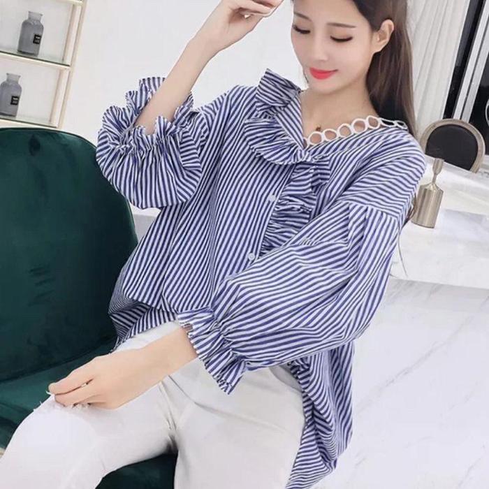 SL FASHION - 9321# atasan blouse lewina oversized top
