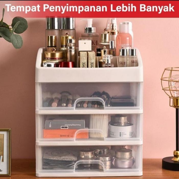 Rak Kosmetik laci plastik happycall