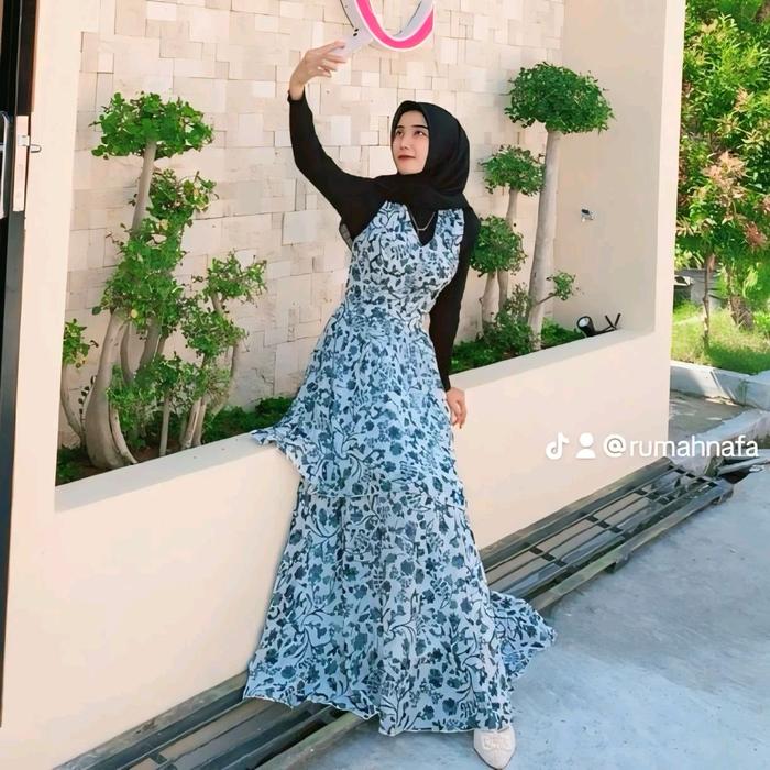 Cinderela dress nafa collection Gamis Dewasa Ceruty