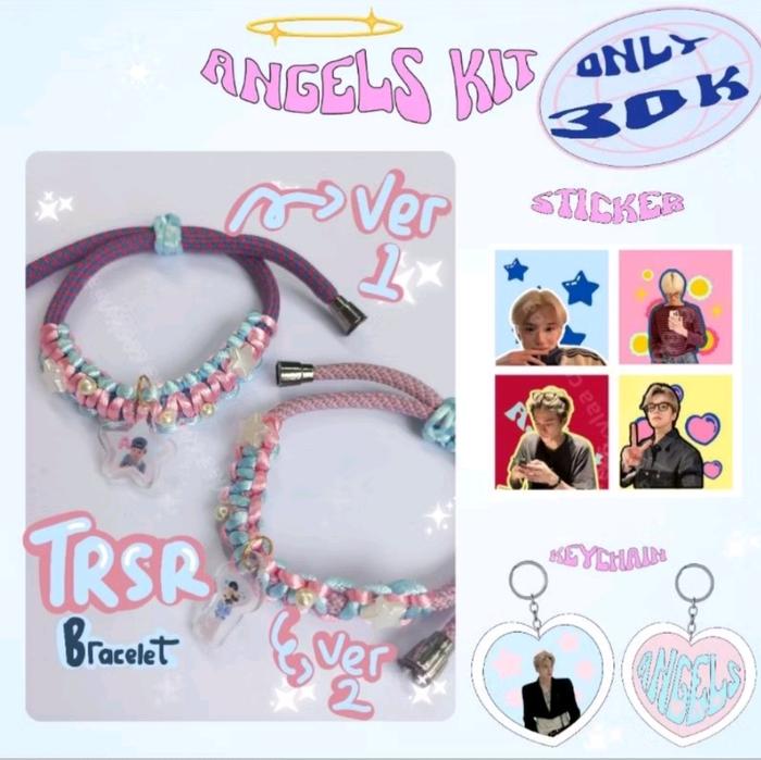 Angels Kit Treasure (Bracelet Treasure+Keychain+Sticker)