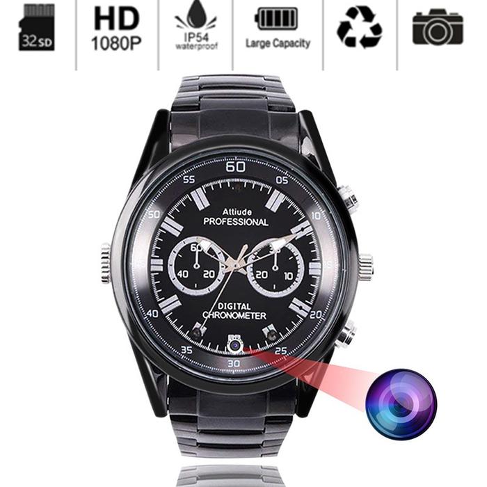 Full HD 1080P Video Recorder Mini Camera Watch Secret Wireless Micro