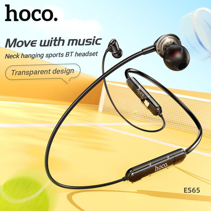 HOCO Transparent Sport Bluetooth Earphone Wireless Headphones