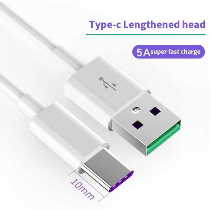 0.25m/1m/2m/ 10mm Extra Long Connector USB Type-C Charger Cable Adapter For Blackview A80 Pro BV990