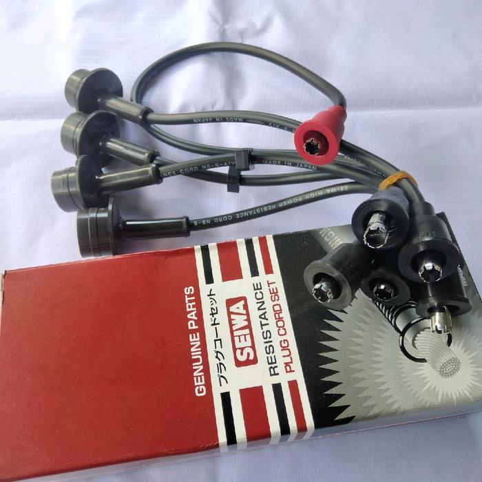 Kabel Busi Toyota Kijang Lama / Kijang Super / Kijang kapsul Karburator Merk Seiwa Jepang Asli
