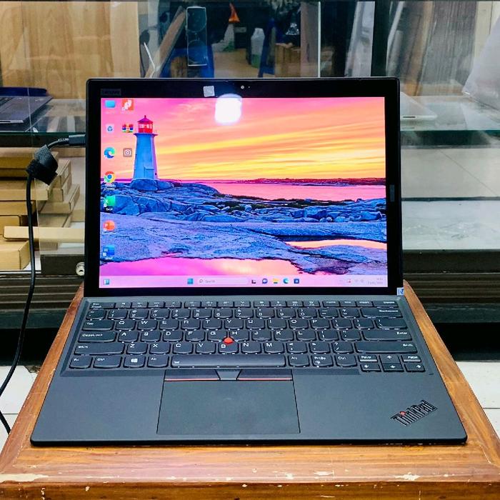 LENOVO THINKPAD X1 TABLET G3 INTEL CORE I7 GEN 8 RAM 16GB SSD 256 GB KEYBOARD LEPAS PASANG