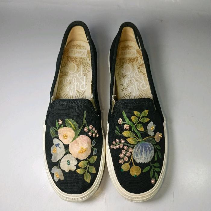 Keds Rifle Paper Co original loafers 35 size woman shoes