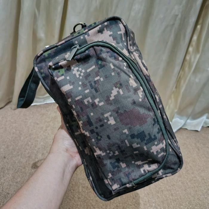 Tas clutch / handbag / wristbag pria Hessed army