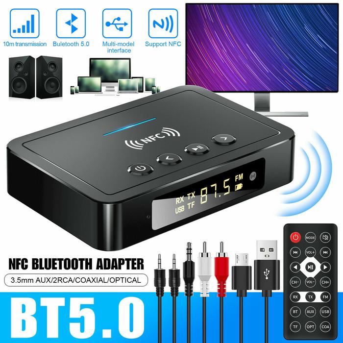 3.5mm AUX/RCA/Optical/Coaxial/USB/TF To 3.5mm Aux/RCA Wireless Audio