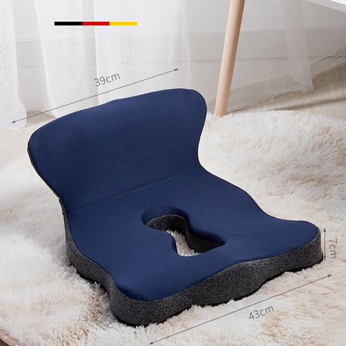 Seat Cushion Memory Foam Seat Cushion Waist Back Pillow set