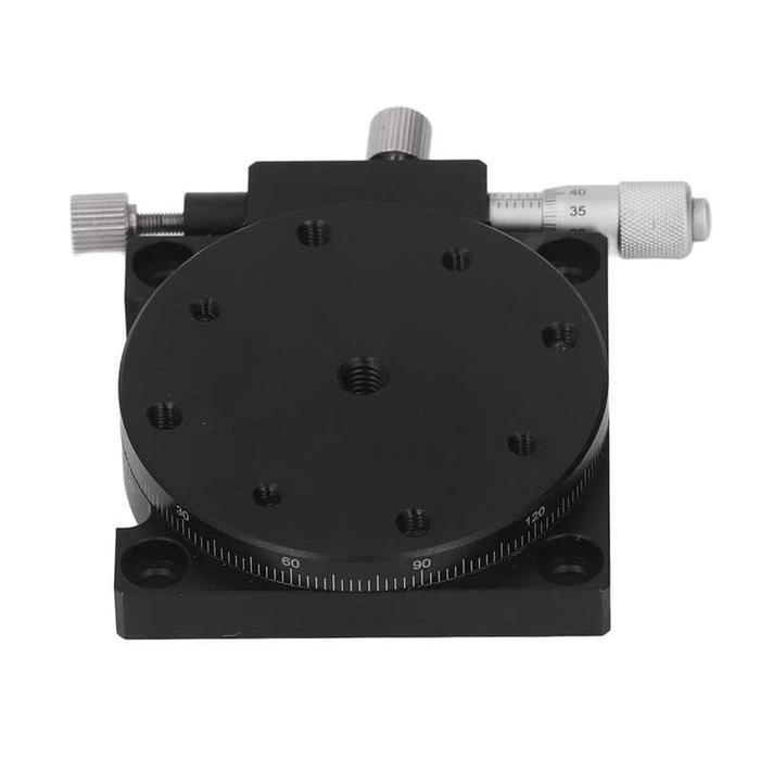 R Axes Sliding Platform Aluminum Alloy R Axes Rotation Sliding Table