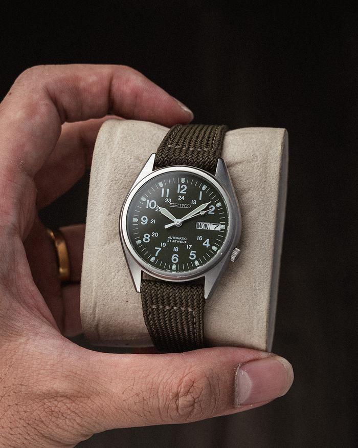 Seiko 5 Military Green Dial