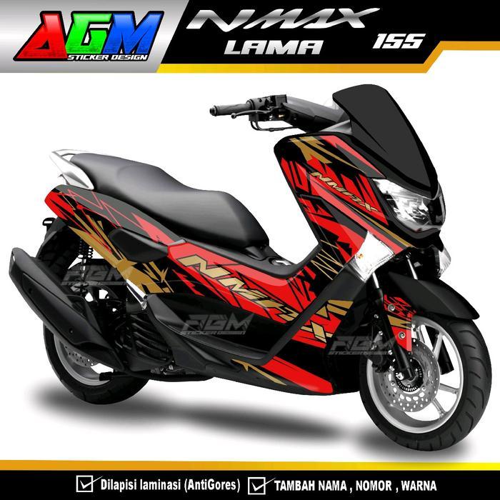 Decal Stiker Nmax Old  2015-2019 Full Body/ Stiker Striping Nmax Old Full Body AGM_012 Motor Motorcy