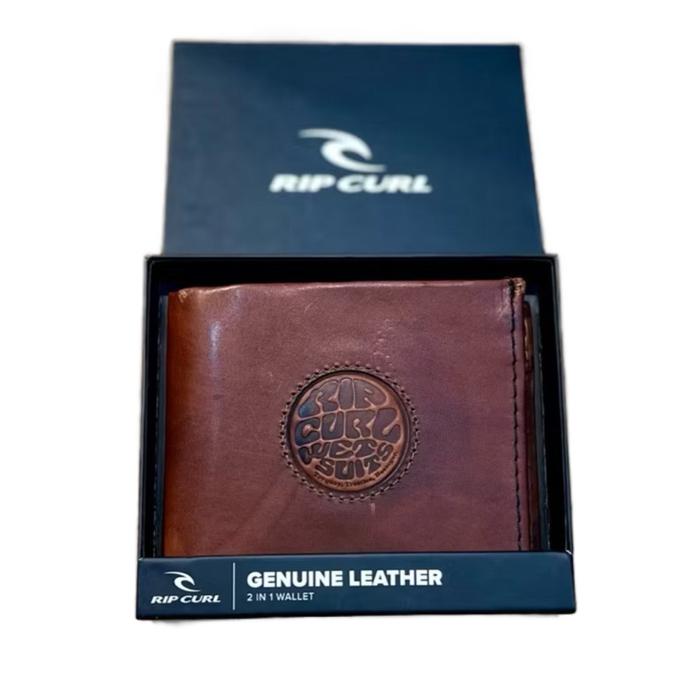 Dompet pria cowok ripcurl original  2 in1 walet
