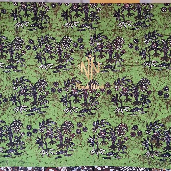KAIN BATIK TULIS BAKARAN KHAS PATI MOTIF MINA TANI
