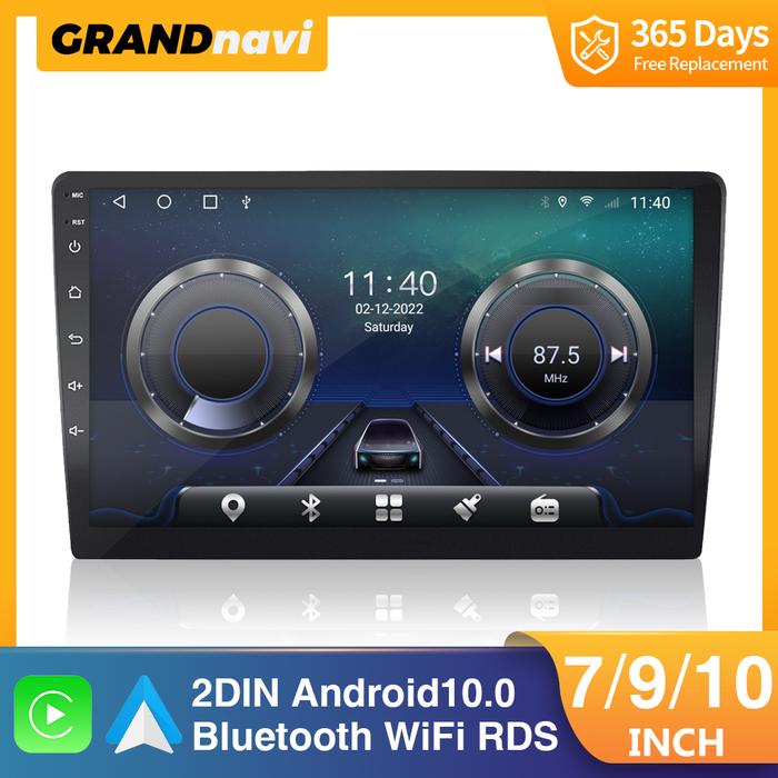 Android 10 2din 9inch 10inch Car Radio Touch Screen FM Bluetooth WIFI